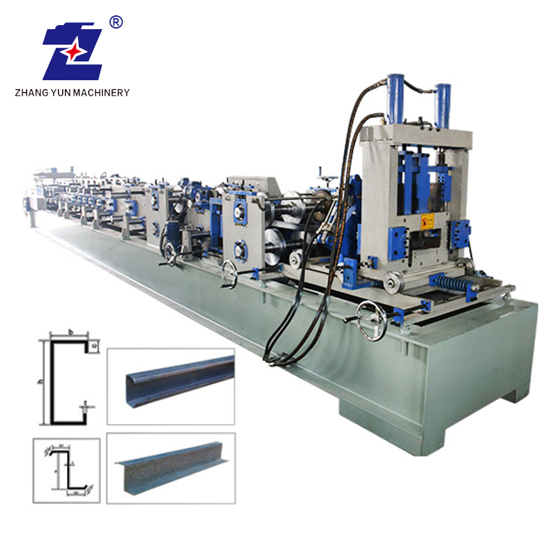 Operazione flessibile in alluminio caldo c/z roll machine in vendita