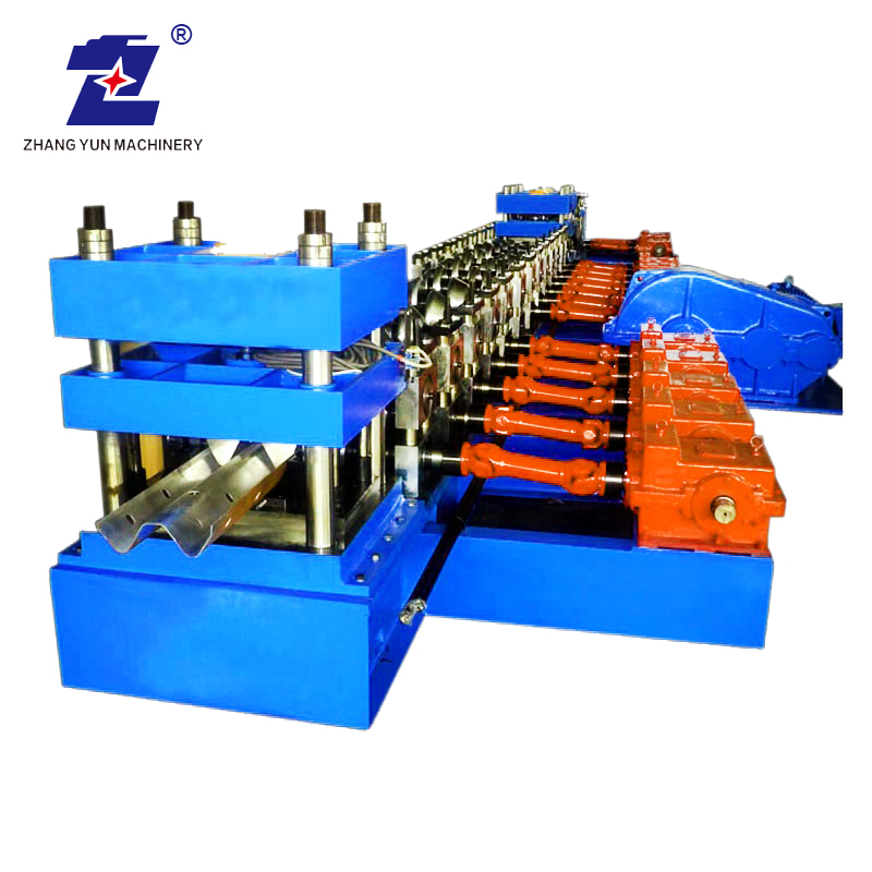 Zhangyun Full Automatico Autostrada Metal Guardrail Fence Rolling Machine