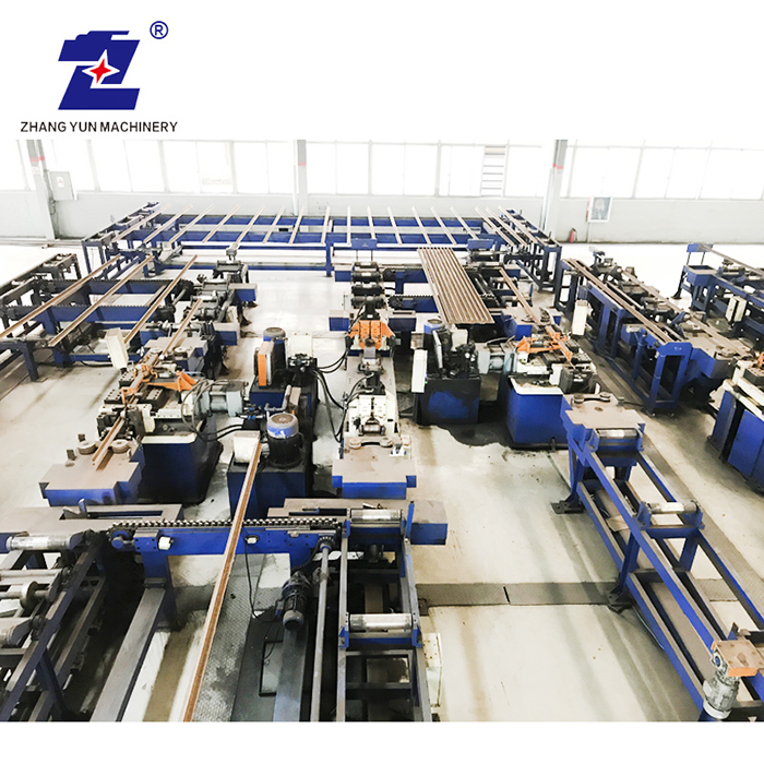 China Factory Auto CNC Machined Elevator Guide Guide Processing Linea di produzione
