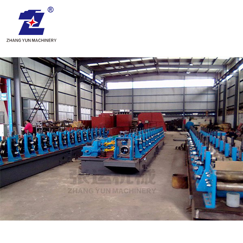 Macchine per la produzione di guide di profilo in acciaio professionale ad alta frequenza di tipo T di vendita calda